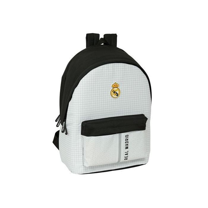 Safta Mochila Doble Para Portatil 15,6"+Usb Real Madrid 1ª Equip. 24-25 Safta Mochila Doble Para Portatil 15,6"+Usb Real Madrid 1ª Equip. 24-25