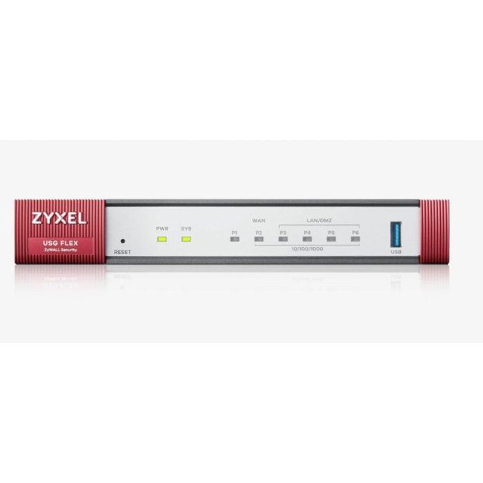 Zyxel USG FLEX 100 ZYWALL Firewall Nebula - 4xLAN 1Gbit/s + 1xWAN 1Gbit/s, IPSec/SSL/TLS, Rendimiento 0.9 Gbit/s 0 Zyxel USG FLEX 100 ZYWALL Firewall Nebula - 4xLAN 1Gbit/s + 1xWAN 1Gbit/s, IPSec/SSL/TLS, Rendimiento 0.9 Gbit/s 0