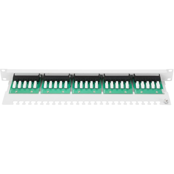 DIGITUS Patchpanel 1HE 25-Port Cat3 ungeschirmt ISDN grau 1 DIGITUS Patchpanel 1HE 25-Port Cat3 ungeschirmt ISDN grau 1
