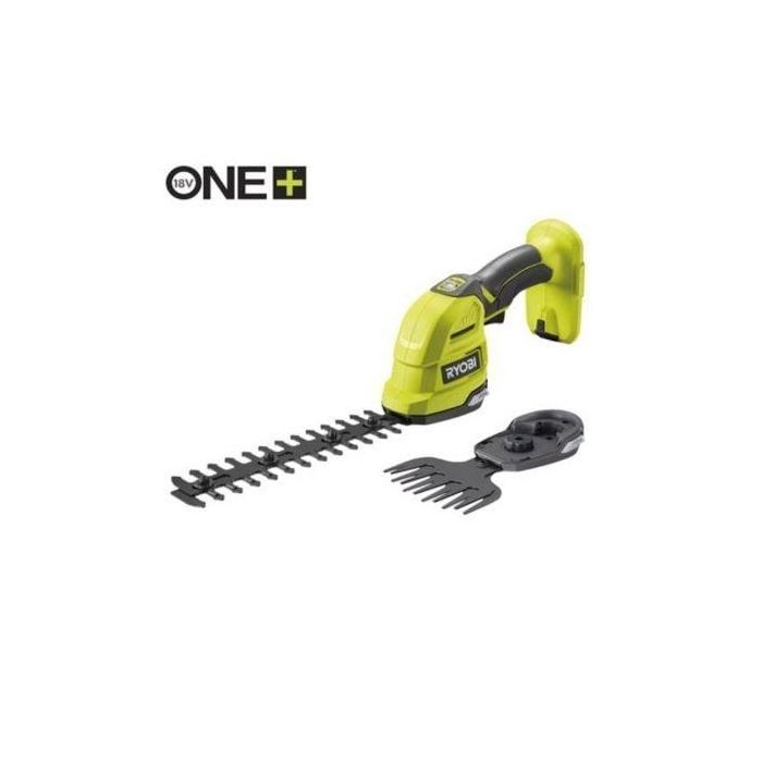 Ryobi RY18GSA-0 Cortasetos y Tijera Podadora 2 en 1 18V ONE+ Sin Batería/Cargador, Cuchillas SK5, 200mm, Corte 18mm Ryobi RY18GSA-0 Cortasetos y Tijera Podadora 2 en 1 18V ONE+ Sin Batería/Cargador, Cuchillas SK5, 200mm, Corte 18mm