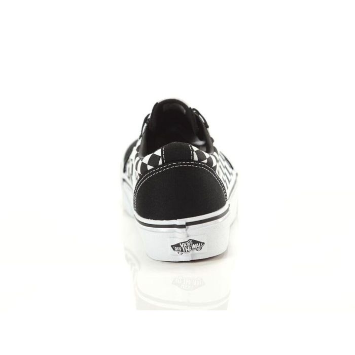 Zapatillas Casual Niño Vans Ward Platform Negro XL Zapatillas Casual Niño Vans Ward Platform Negro XL