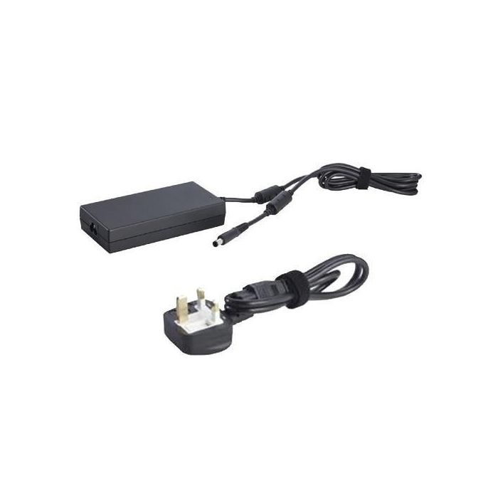 Dell 450-ABJL Adaptador de Corriente AC Original 180W con Cable de Alimentación 2m para Portátiles Dell UK/Irlanda