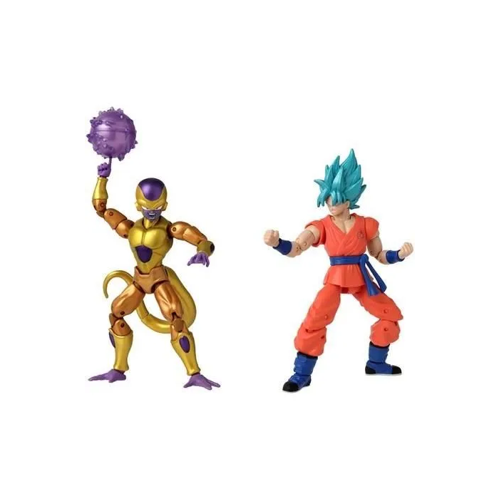 Bandai Figura Dragon Ball Super Freezer Dorado vs Super Saiyan Blue Goku 17 cm BAN3296580371693