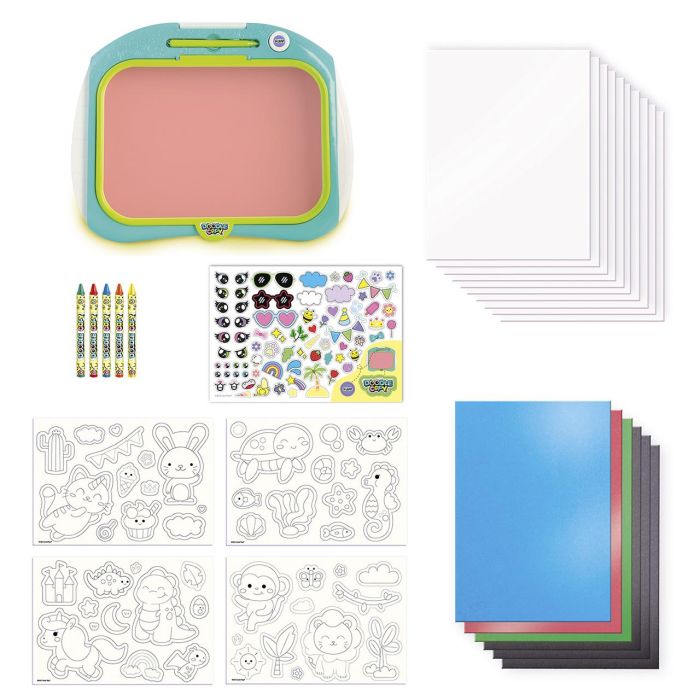 Canal Toys Pizarra Impresora Doodle Copy para dibujar, imprimir y colorear +4 años - Incluye 35 Plantillas y Crayones (40x33x6 cm) 5 Canal Toys Pizarra Impresora Doodle Copy para dibujar, imprimir y colorear +4 años - Incluye 35 Plantillas y Crayones (40x33x6 cm) 5