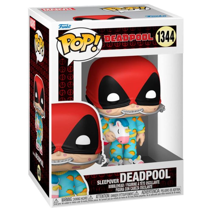 Funko 76079 Pop! Figura Coleccionable Deadpool Fiesta de Pijamas Marvel 1 Funko 76079 Pop! Figura Coleccionable Deadpool Fiesta de Pijamas Marvel 1