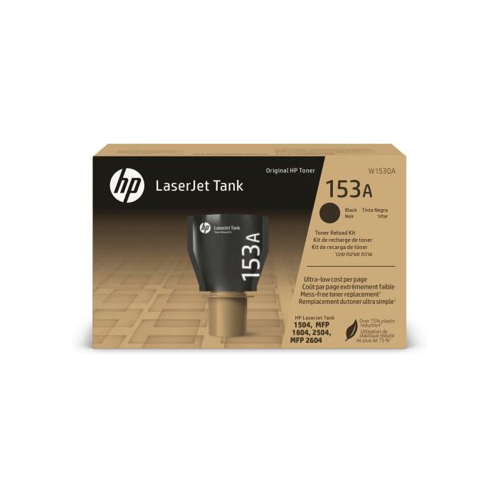 HP 153A Kit de recarga de tóner LaserJet Tank original negro, rendimiento 2500 páginas
