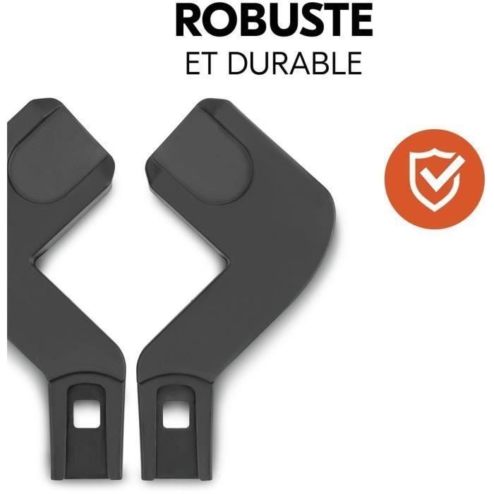 Hauck AAAOT95773 Adaptadores universales para cochecito Shop N Care - Cosy - Negro 4