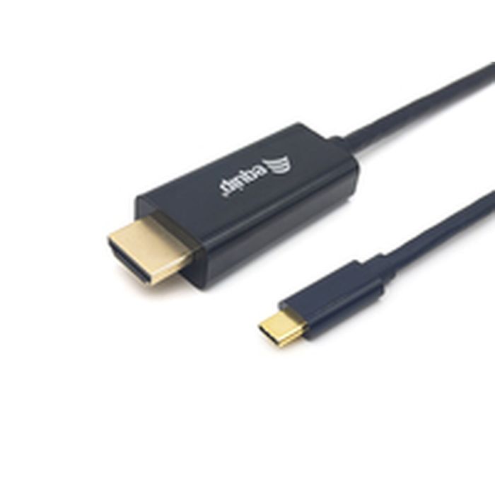 Cable USB-C a HDMI Equip 13341307101 Negro 3 m 2 Cable USB-C a HDMI Equip 13341307101 Negro 3 m 2