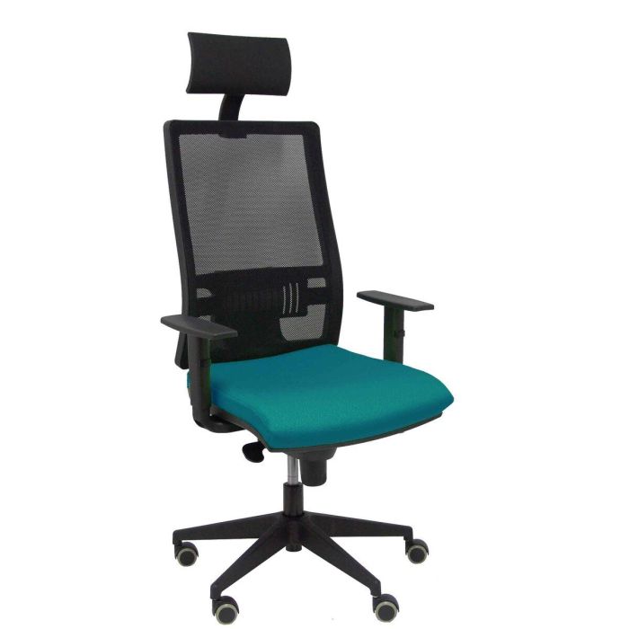 Silla de Oficina P&C B10CRPC Verde/Azul 7