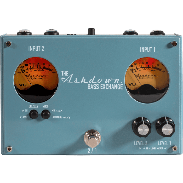 Pedal Conmutador 2X Inputs/ 2X Outputs Ashdown "Bass Exchange" 4 Pedal Conmutador 2X Inputs/ 2X Outputs Ashdown "Bass Exchange" 4