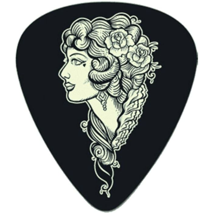 Dunlop Púas Lucky 13 Series III Voodoo Queen - 0,73 Mm - Pack 36 Unidades