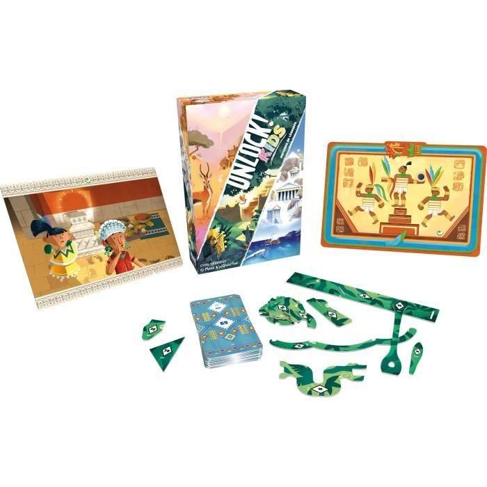 ¡Desbloquear! Cuentos Infantiles Mitos|Asmodee - Juego de Escape - 3 cuentos cada uno 2 aventuras - A partir de 6 años 3 ¡Desbloquear! Cuentos Infantiles Mitos|Asmodee - Juego de Escape - 3 cuentos cada uno 2 aventuras - A partir de 6 años 3