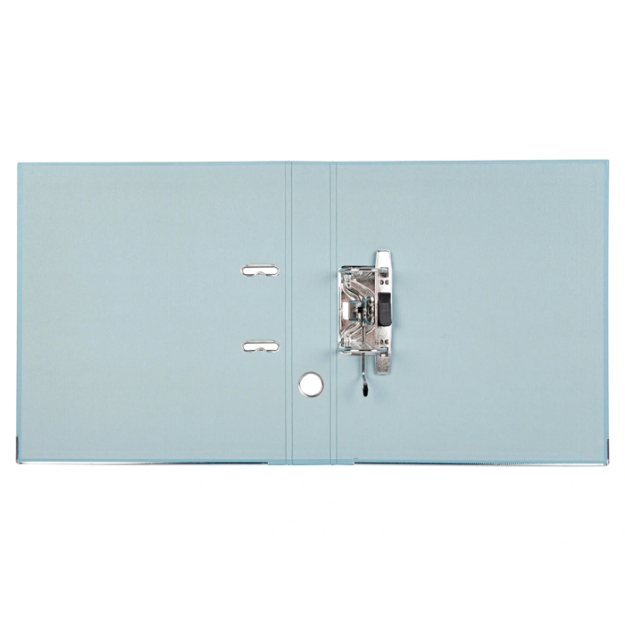 Liderpapel Archivador de Palanca A4 Documenta Forrado PVC con Rado Lomo 52mm Gris Compresor Metálico 3