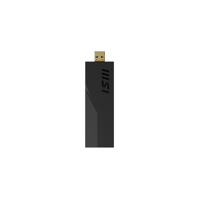 MSI BE6500 WiFi7 USB Stick - Dongle tarjeta y adaptador de interfaz USB 3.2 Gen 1 (3.1 Gen 1) 3 MSI BE6500 WiFi7 USB Stick - Dongle tarjeta y adaptador de interfaz USB 3.2 Gen 1 (3.1 Gen 1) 3