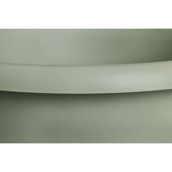 ELHO ELH8711904535391 Maceta Amiga Redonda 40 Verde, Exterior, 100% Reciclado, Ø 39 x H 29 cm 1