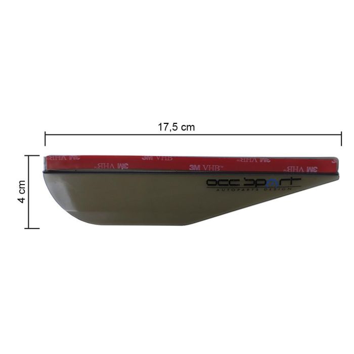 Protector De Lluvia Para Espejo Retrovisor Lateral Ahumado OCCDEC020 9 Protector De Lluvia Para Espejo Retrovisor Lateral Ahumado OCCDEC020 9