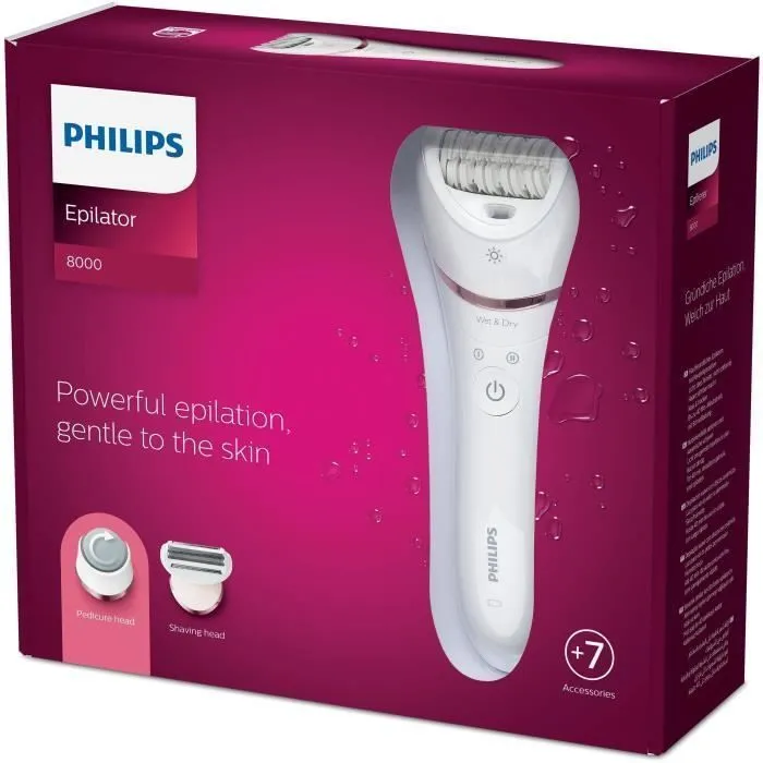 Philips Depiladora Eléctrica BRE730/10 Satinelle Advanced 4