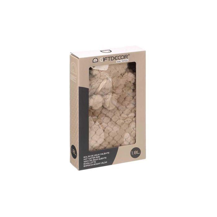 Bolsa Agua 1.8L Funda Pelo Beis Giftdecor 22X35CM (12 Unidades) 1 Bolsa Agua 1.8L Funda Pelo Beis Giftdecor 22X35CM (12 Unidades) 1