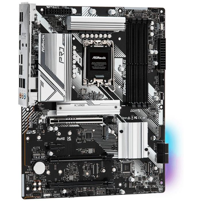 ASRock B760 PRO RS Placa Base Intel LGA 1700 DDR5 ATX compatible con Core i3/i5/i7/i9 3