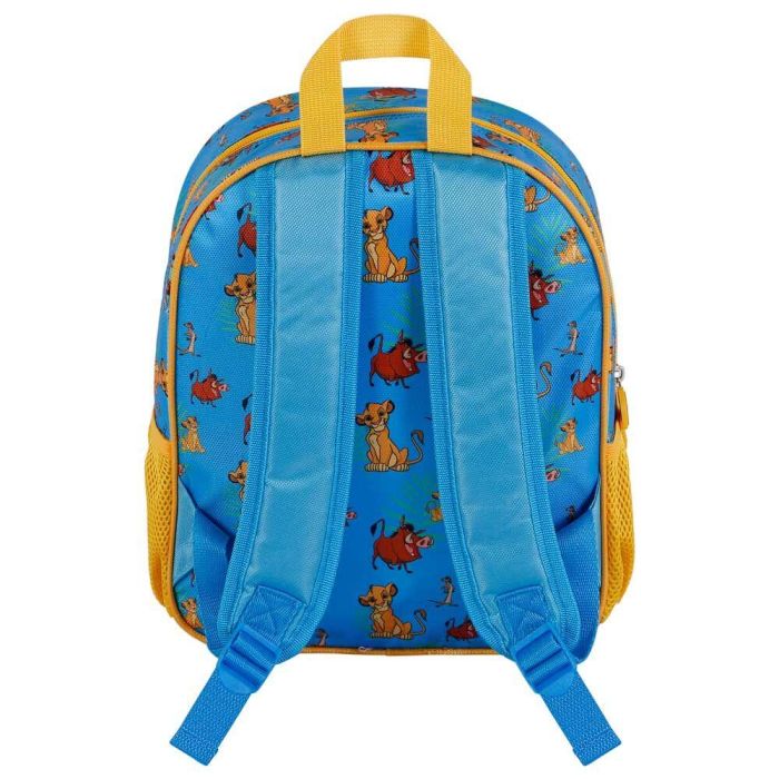 Mochila 3D Pequeña Hakuna Disney El Rey León Azul 2