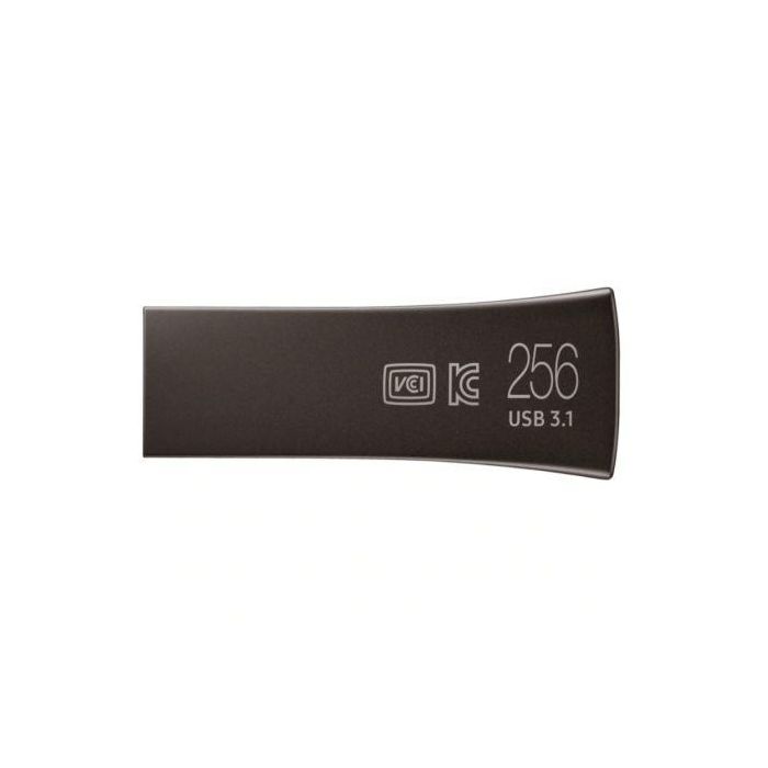 Samsung MUF-256BE4/APC Pendrive USB 3.1 Gen 1 256GB BAR Plus Titan Gray, 400 MB/s Lectura, Cuerpo Metálico, Duradero 1 Samsung MUF-256BE4/APC Pendrive USB 3.1 Gen 1 256GB BAR Plus Titan Gray, 400 MB/s Lectura, Cuerpo Metálico, Duradero 1