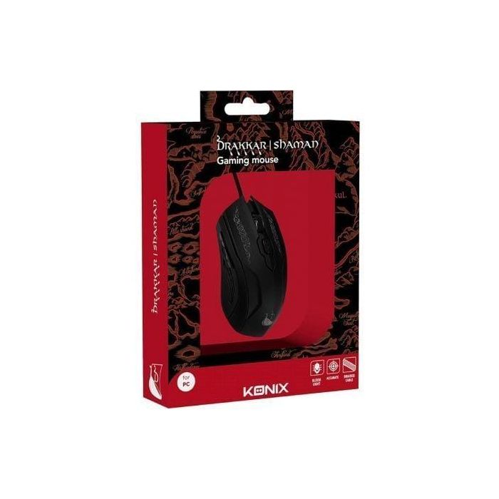 Ratón Gaming Konix Drakkar Shaman/ Hasta 2000 DPI 3 Ratón Gaming Konix Drakkar Shaman/ Hasta 2000 DPI 3
