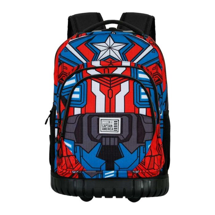 Mochila Trolley GTS FAN Tekk Costume Marvel Capitán América Azul 1