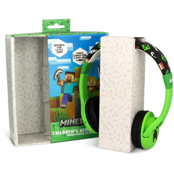 Auriculares infantiles Minecraft 8 Auriculares infantiles Minecraft 8
