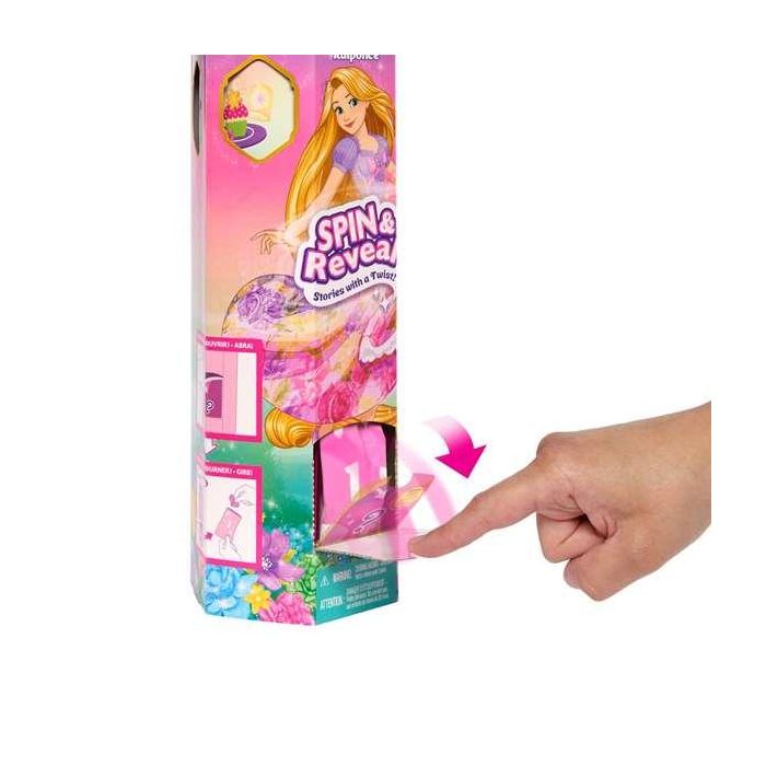 Muñeca Rapunzel Spin & Reveal Htv86 Disney Princess 4 Muñeca Rapunzel Spin & Reveal Htv86 Disney Princess 4