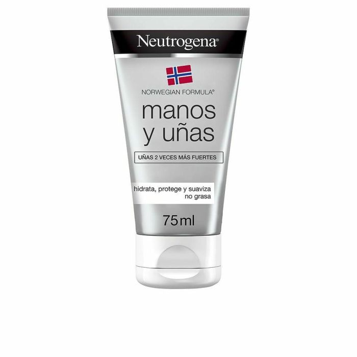 Neutrogena Crema de Manos y Uñas Hidratación Intensa No Grasa Fortalece Uñas 24H con Pantenol y Alantoína Fórmula Noruega 75 ml Neutrogena Crema de Manos y Uñas Hidratación Intensa No Grasa Fortalece Uñas 24H con Pantenol y Alantoína Fórmula Noruega 75 ml