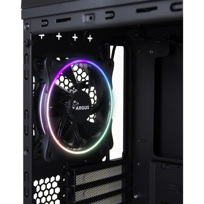 Inter-Tech X-908 Infini2 Midi Torre PC Negro ATX/ITX/microATX/Mini-ITX USB 3.2 Gen 1/Gen 2 Panel Cristal Templado 5