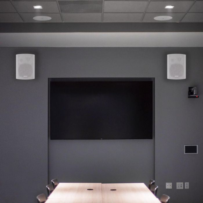 TOOQ TQOWS-01W Altavoces Autoamplificados de Pared 2x30W Blanco Jack 3.5mm 2