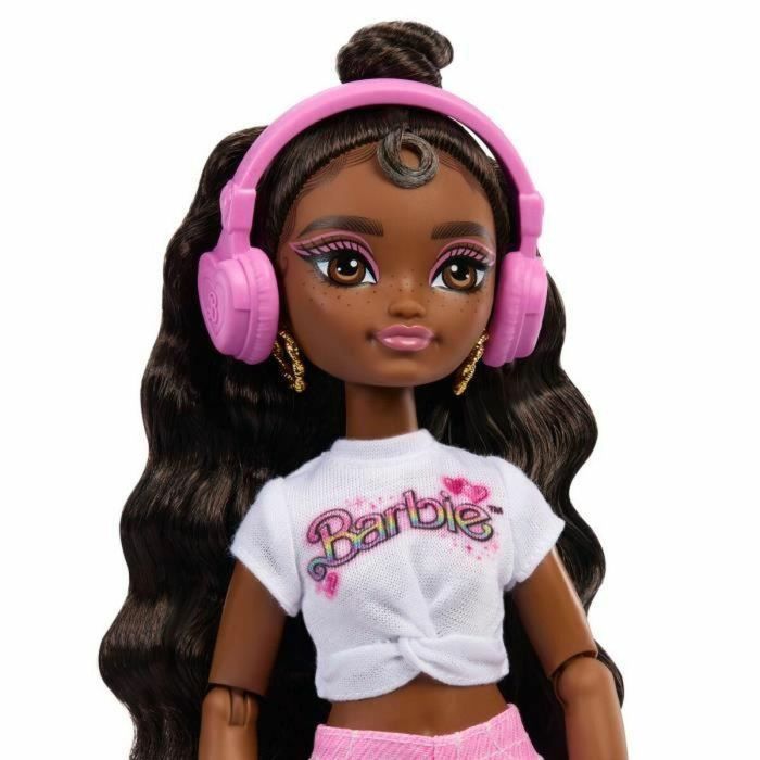 Barbie JFX97 Muñeca Brooklyn Dreambesties Roller con Patines, Casco y Accesorios, 11 Puntos de Articulación para Niños +3 años 3 Barbie JFX97 Muñeca Brooklyn Dreambesties Roller con Patines, Casco y Accesorios, 11 Puntos de Articulación para Niños +3 años 3