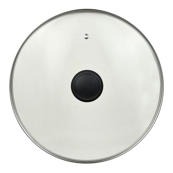 Olla baja de aluminio prensado con tapa, inducción, experto ø28 x 8 cm 2 Olla baja de aluminio prensado con tapa, inducción, experto ø28 x 8 cm 2