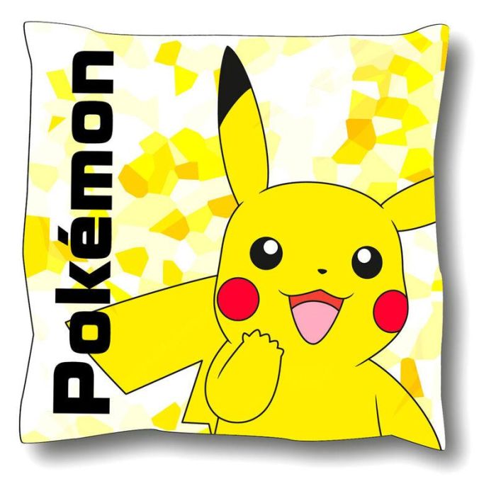Nintendo Cojín Pikachu Pokémon 40x40cm 100% Microfibra