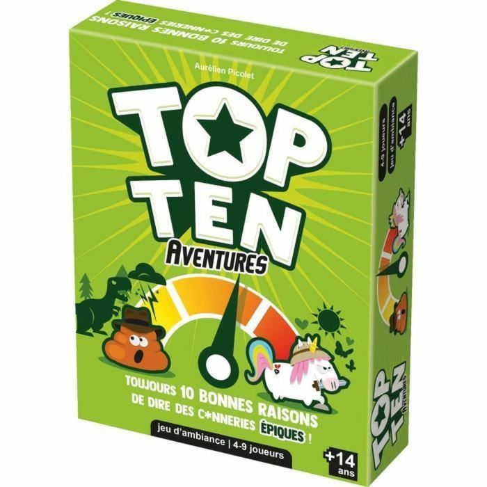 Juego de Mesa Asmodee Top Ten Adventures 9 Juego de Mesa Asmodee Top Ten Adventures 9