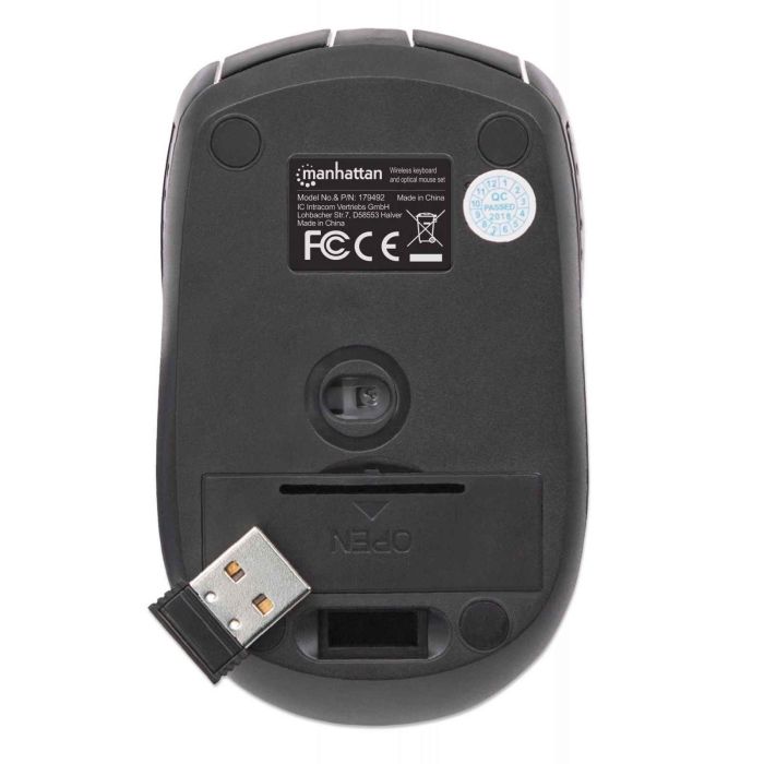 MANHATTAN Wireless Desktop Set mit Funktastatur und Funkmaus 3