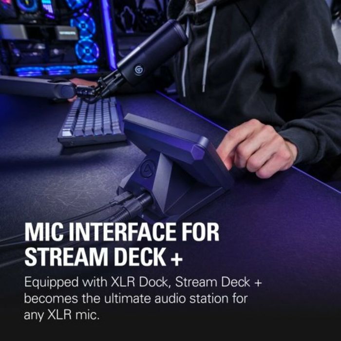 Micrófono Elgato Stream Deck + Negro 8