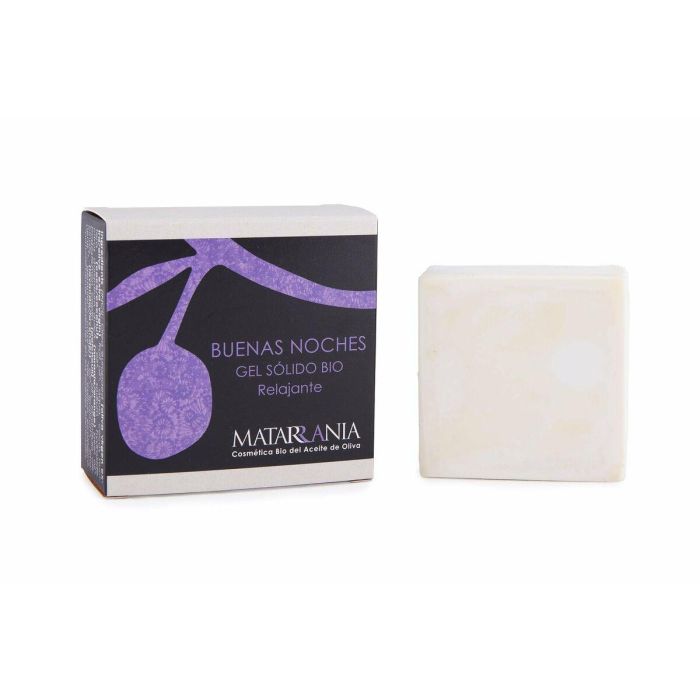 Matarrania Gel Sólido de Ducha BUENAS NOCHES Bio Relajante Vegano Naranja, Lavanda y Pachulí 120g Matarrania Gel Sólido de Ducha BUENAS NOCHES Bio Relajante Vegano Naranja, Lavanda y Pachulí 120g