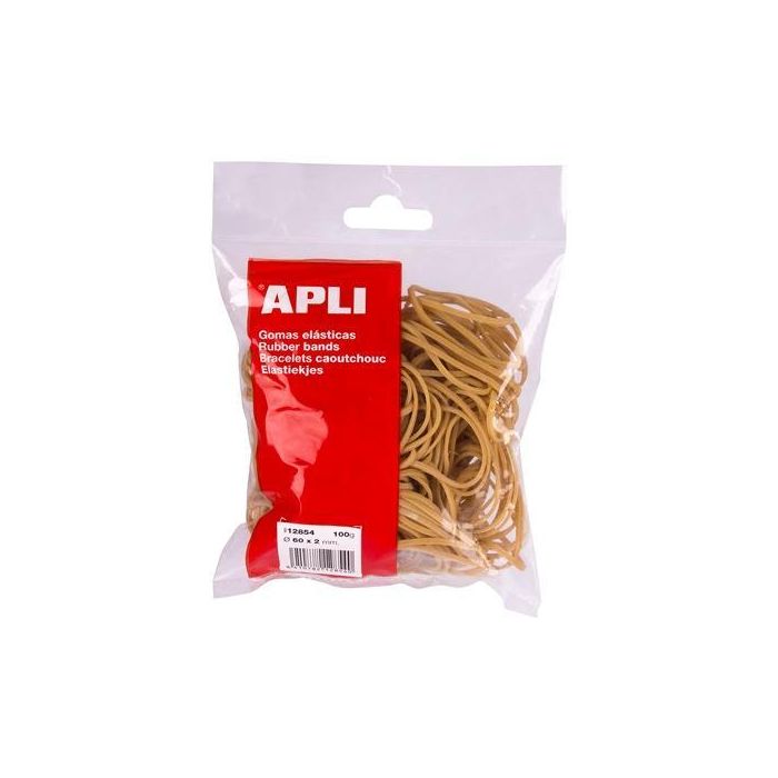 Apli Goma Elástica 160x5 mm 100 gr Caucho Marrón