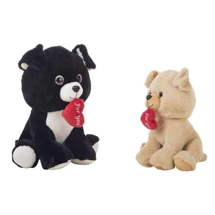 Peluche perro c/corazón for you 42cm. 2 Peluche perro c/corazón for you 42cm. 2