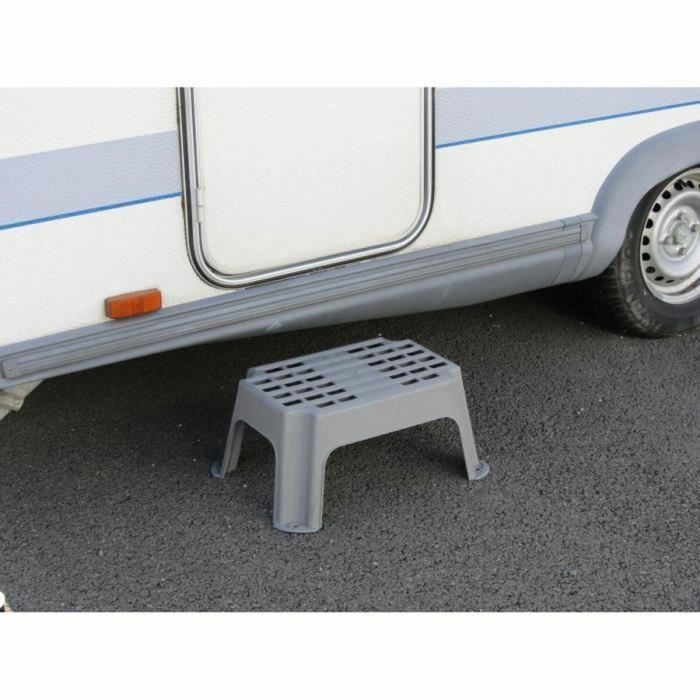 Optima NAR890050 Peldaños Fijos Polipropileno Reforzado Superficie Antideslizante 150 kg Máx 420 x 240 x 280 mm 3