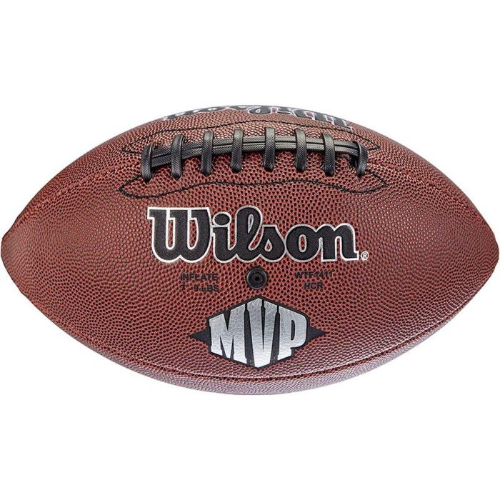 Balón de Fútbol Americano Wilson MVP Talla única Marrón Balón de Fútbol Americano Wilson MVP Talla única Marrón