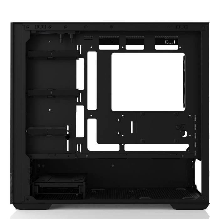 Caja de PC Mini Tower sin fuente de alimentación - ZALMAN P30 AIR (Negro) - Micro ATX/Mini-ITX - 3x140mm A-RGB - Mesh - USB-C/3.0/HD Audio 2