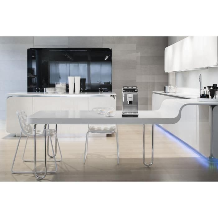 DeLonghi ETAM29.510 SB Cafetera Automática Autentica con Molinillo Integrado, 15 Bares, 1.4L, para Granos y Molido, Acero Inoxidable 1 DeLonghi ETAM29.510 SB Cafetera Automática Autentica con Molinillo Integrado, 15 Bares, 1.4L, para Granos y Molido, Acero Inoxidable 1