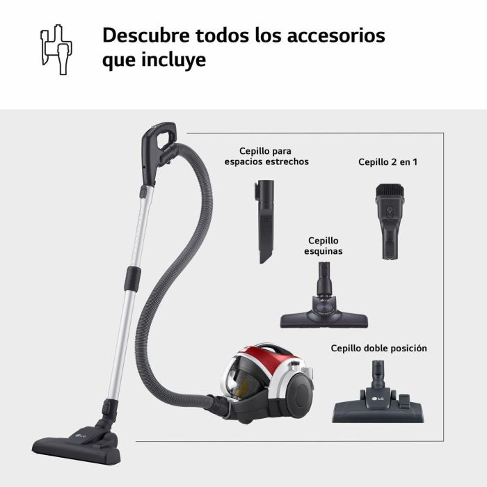 Aspirador LG VC5506NHTB 650 W 20 Aspirador LG VC5506NHTB 650 W 20