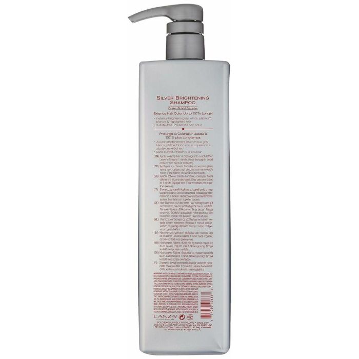 L'Anza Silver Brightening Shampoo 1 Litro 7