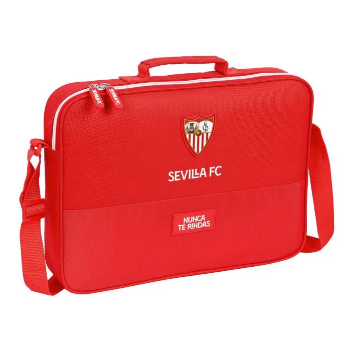 Cartera Escolar Sevilla Fútbol Club Rojo (38 x 28 x 6 cm) 0 Cartera Escolar Sevilla Fútbol Club Rojo (38 x 28 x 6 cm) 0