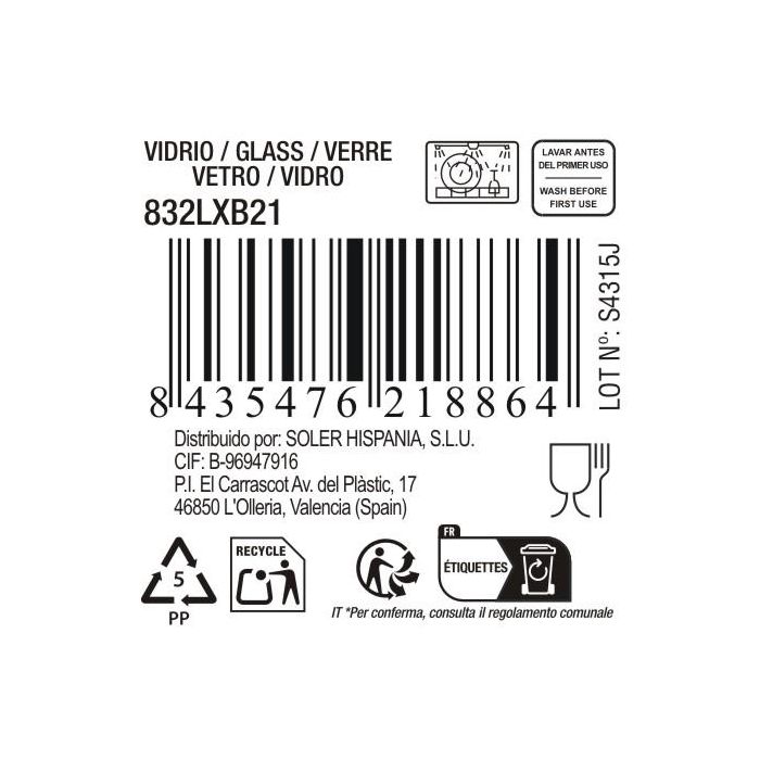 La Mediterranea Copa Sidari 350 cc Azul (36 Unidades) 7