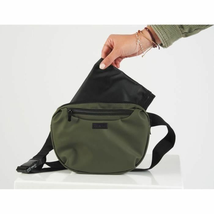 Tineo TIN3275052457806 Bolso Cambiador para Bebé Impermeable, Caqui, Mixto 18x8x24 cm 1